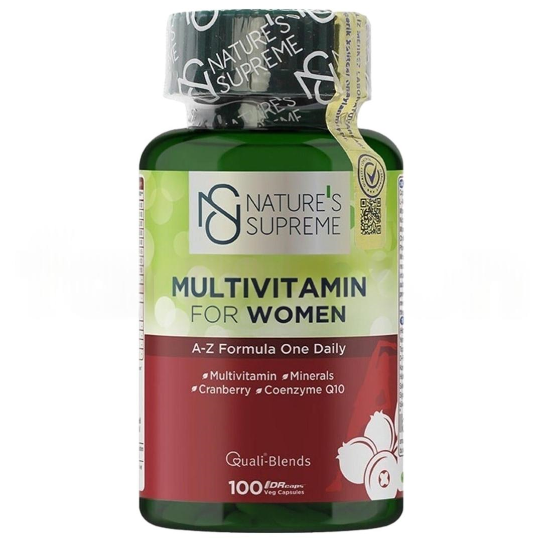 Nature's Supreme Multivitamin For Women 100 Kapsül