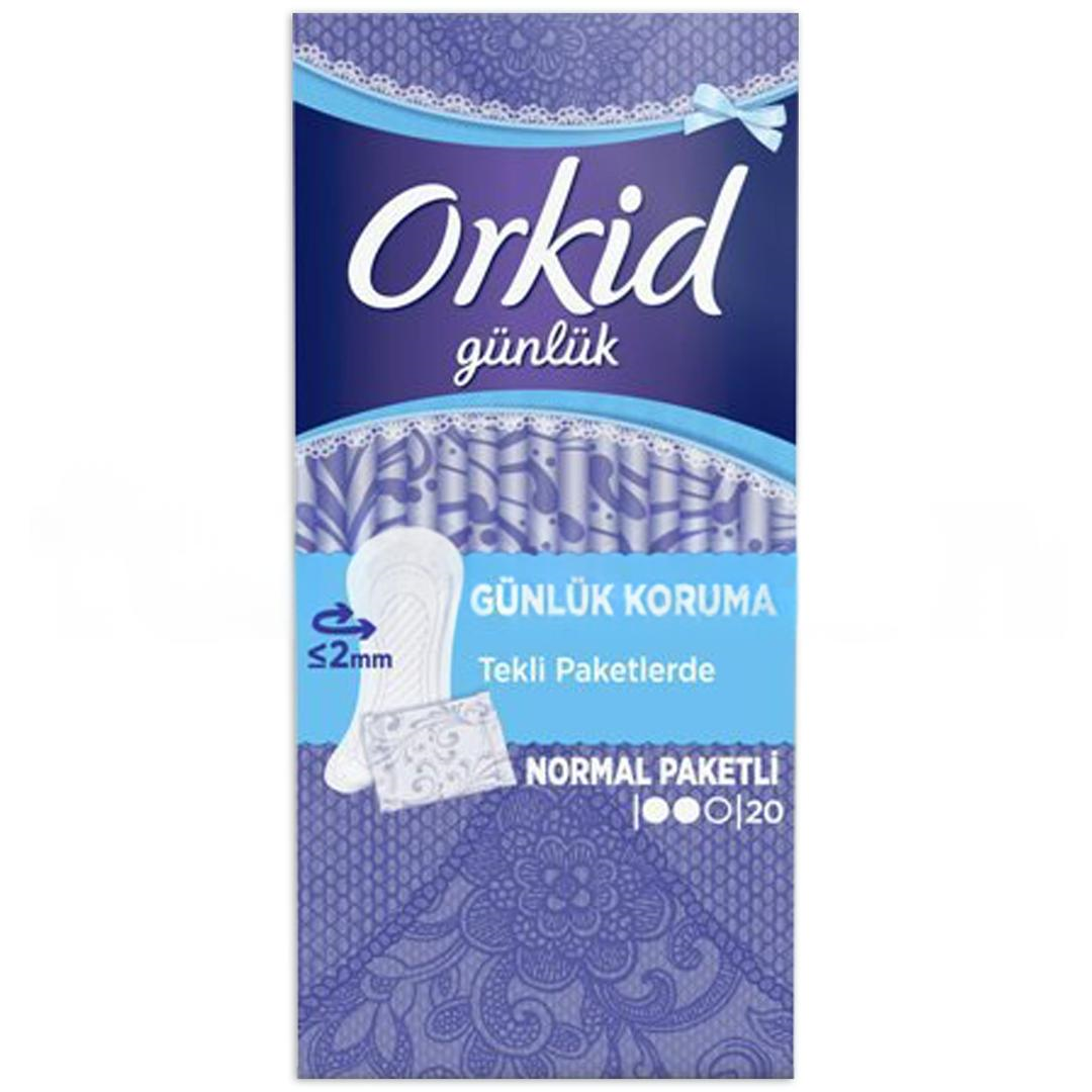 Orkid Günlük Koruma Hijyenik Ped Normal Paketli 20'li