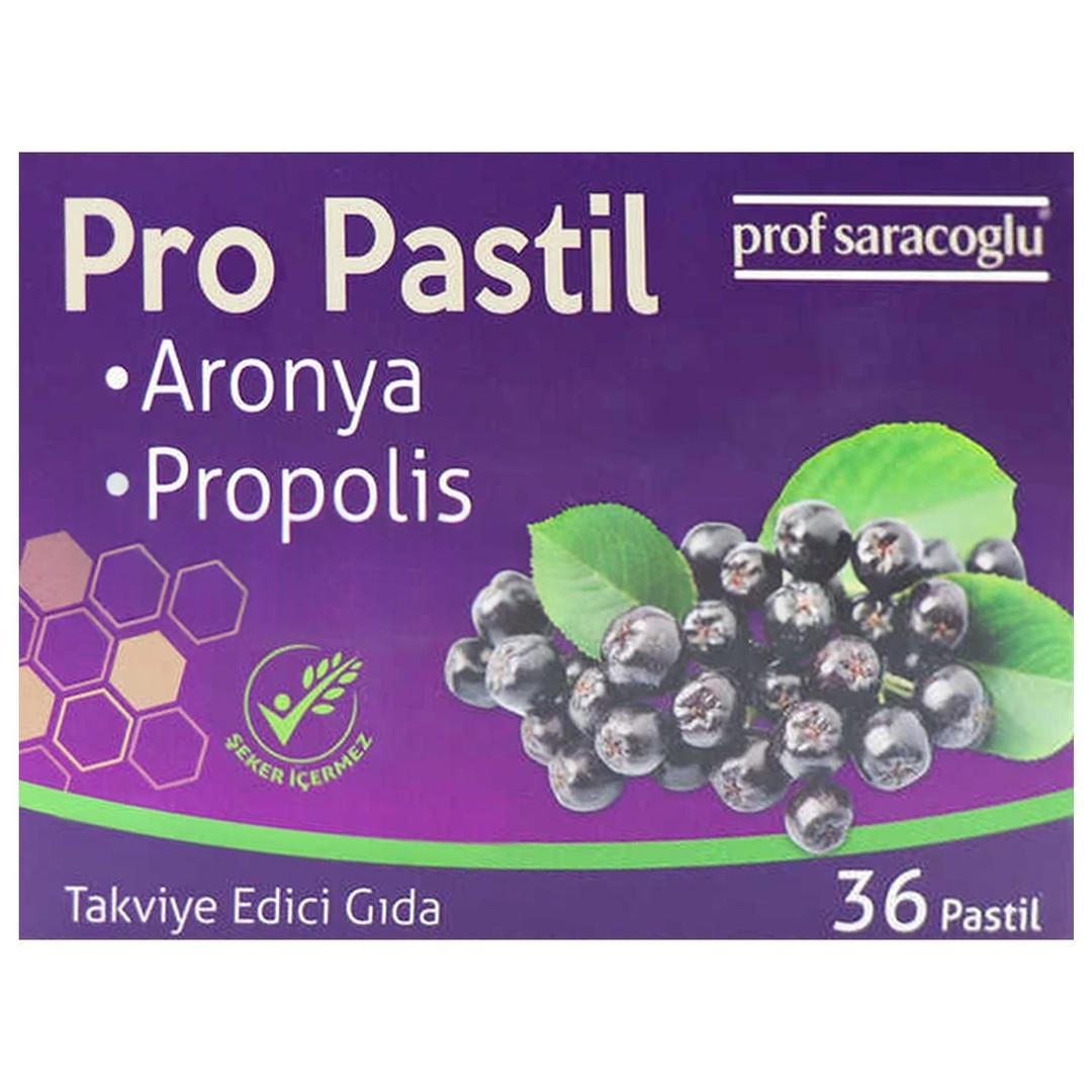 Prof Saraçoğlu Pro Pastil Aronya Propolis Pastil 36 Adet