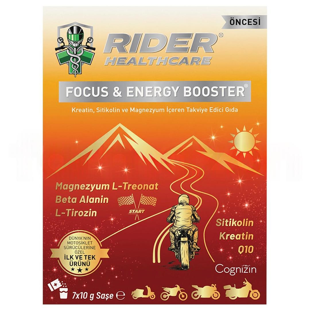 Rider Healthcare Focus & Energy Booster 7 Saşe