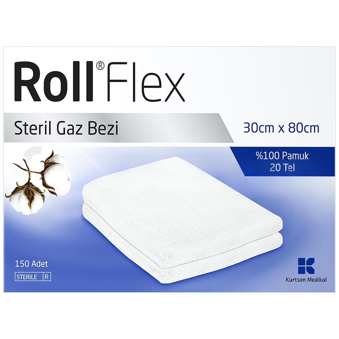 Roll Flex Steril Gazlı Bez 30cm x 80cm - 150 Adet