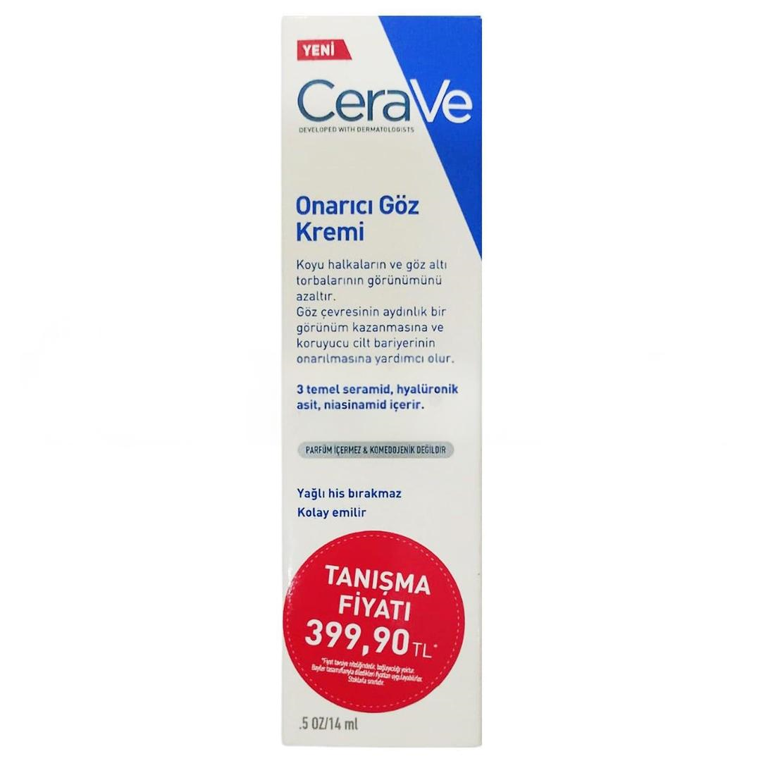 Cerave Onarıcı Göz Kremi 14 ml - Tanışma Fiyatı 399,9 TL Etiketli