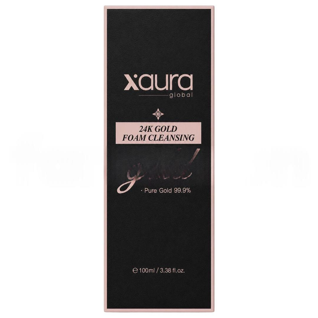 Xaura 24K Gold Foam Cleansing 100 ml