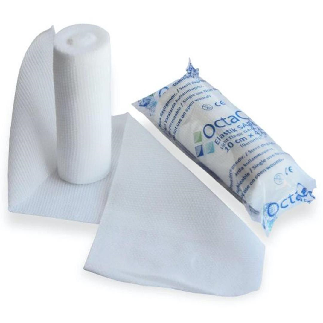 Octacare Elastik Sargı Bezi 10cm x 4m