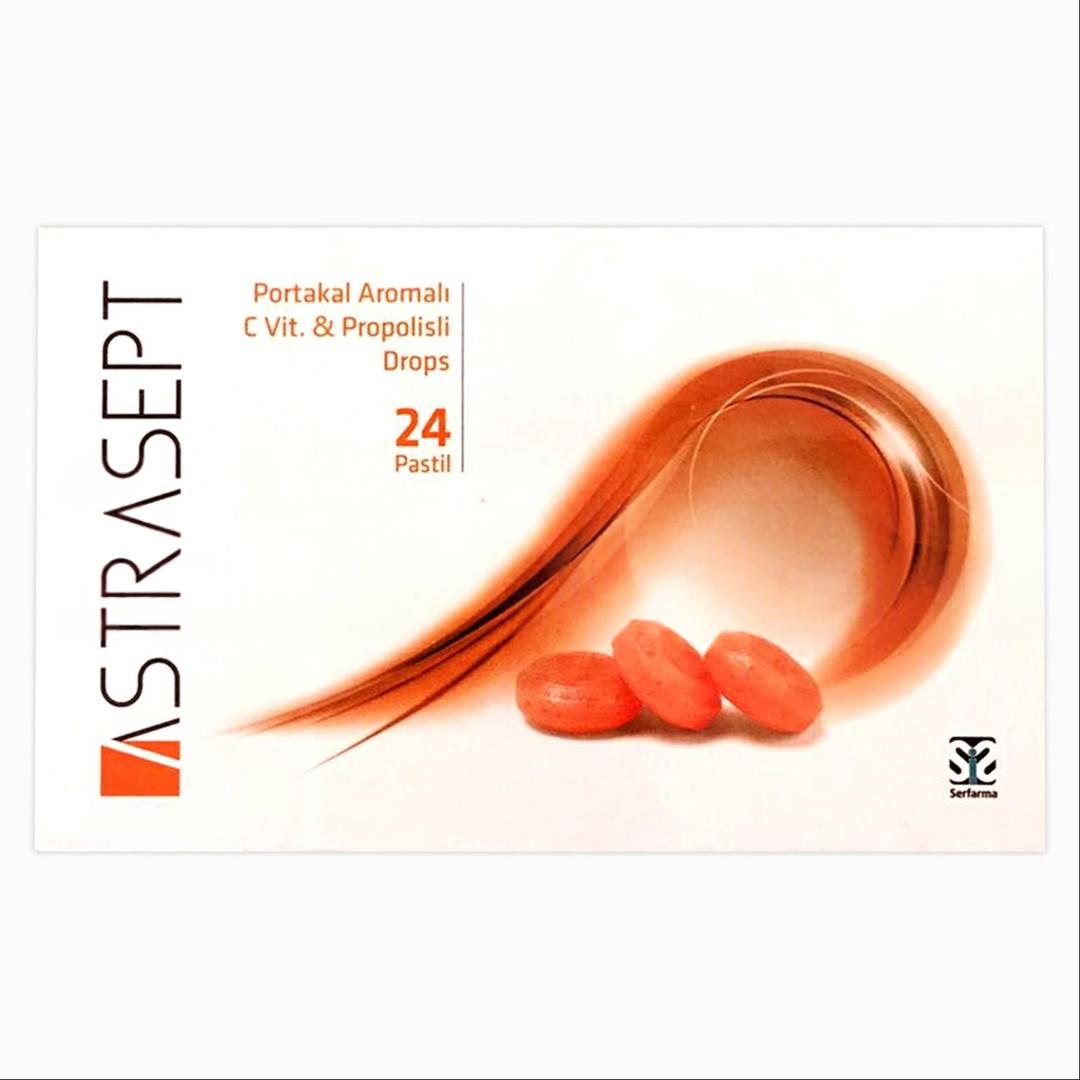 Astrasept Portakal C Vitamini Propolisli 24 Pastil