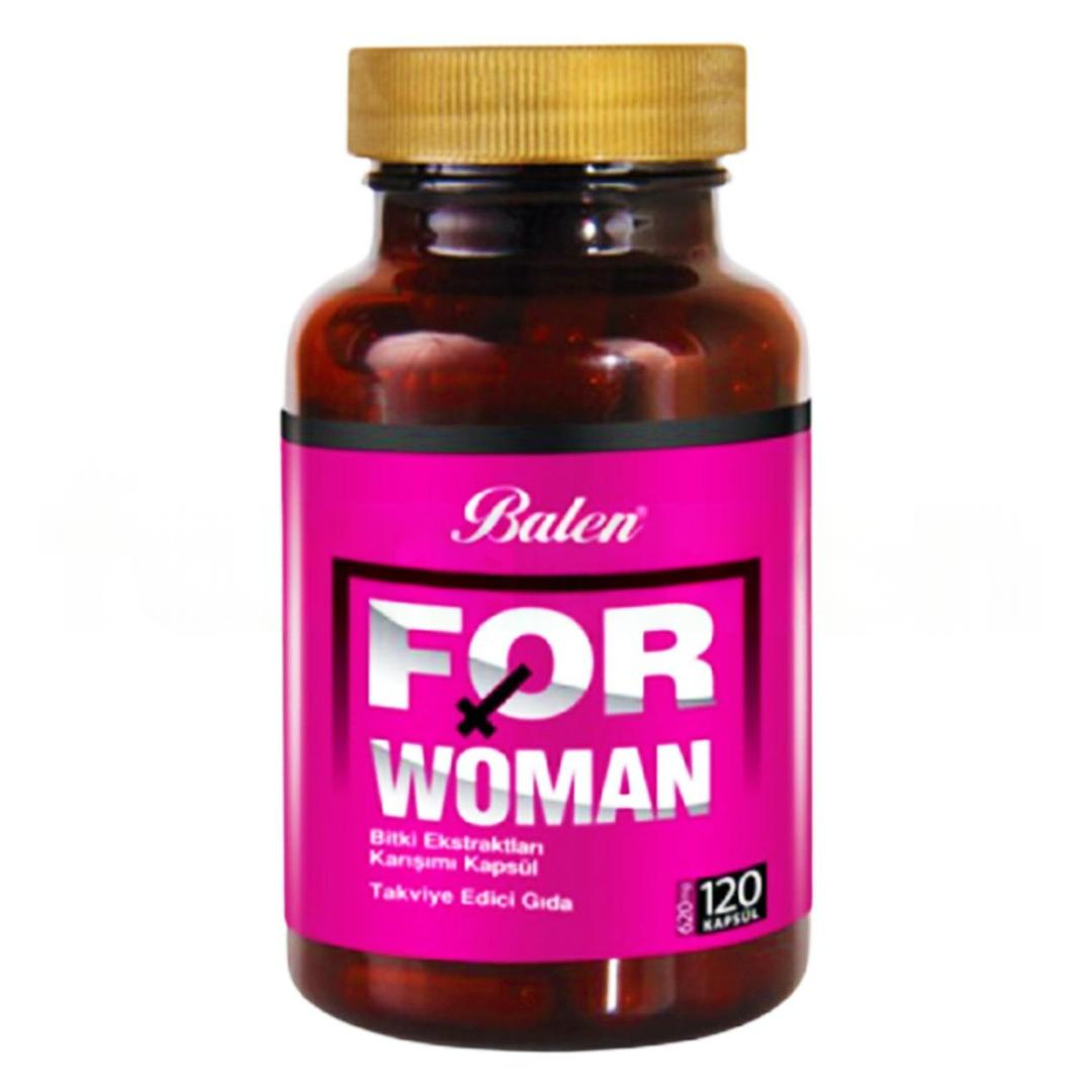 Balen For Woman Bitki Ekstraktları Karışımı 620 mg 120 Kapsül