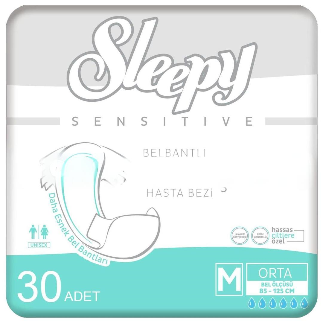 Sleepy Yetişkin Hasta Bezi Medium 30 Adet