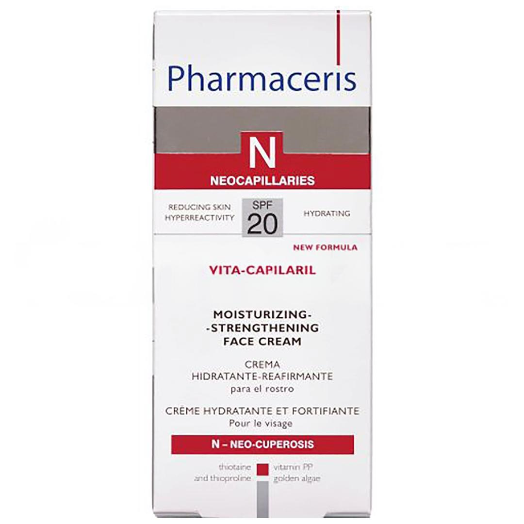 Pharmaceris N Vita Capilaril Moisturizing and Strengtening Face Cream SPF20 50 ml