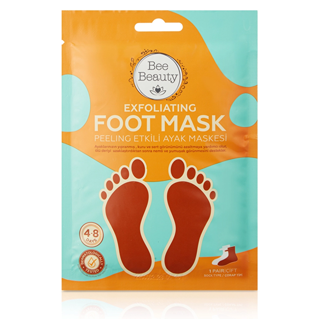 Bee Beauty Peeling Etkili Ayak Maskesi (1 Çift)