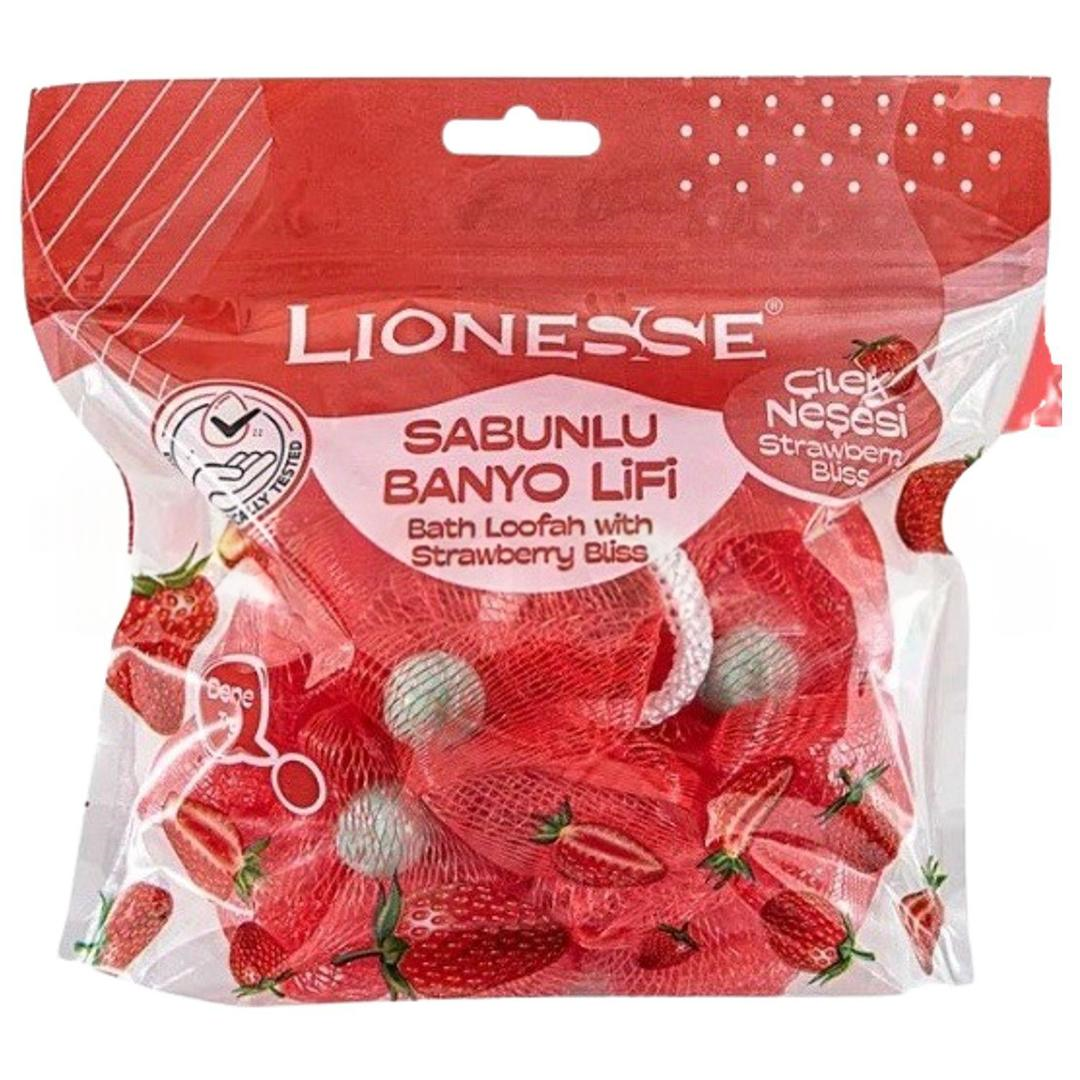 Lionesse Çilek Sabunlu Banyo Lifi 952