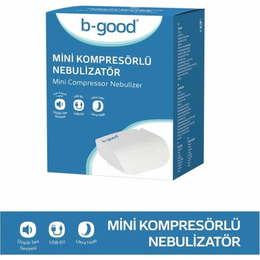 NEBULIZATOR BGOOD KOMPRESORLU MINI