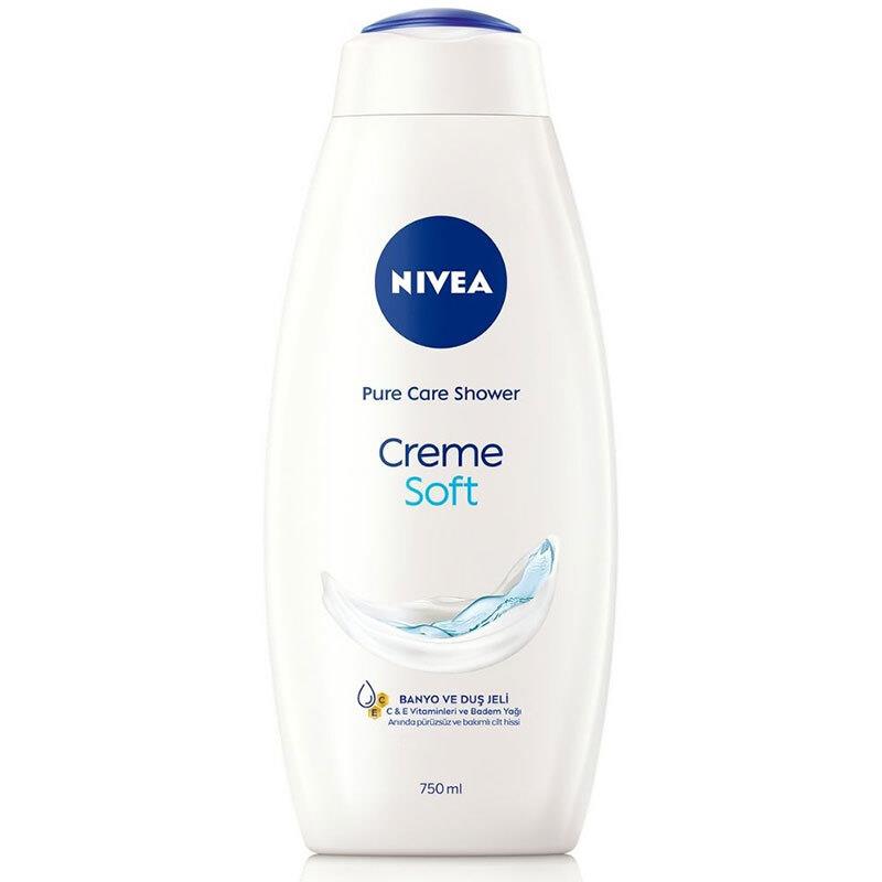 Nivea Creme Soft Banyo ve Duş Jeli 750 ml
