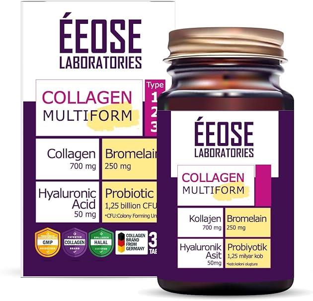 Eeose Collagen Multiform Hyaluronic Acid 30 Tablet