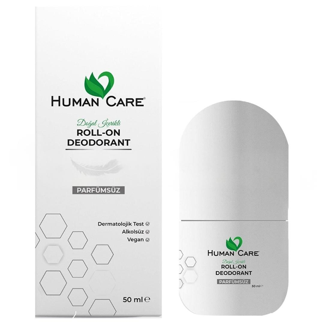 Human Care Doğal Roll-On Deodorant Kokusuz 50 ml