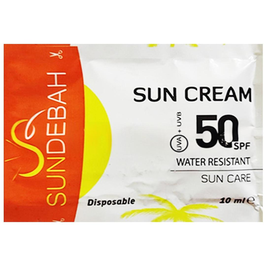 Sundebah SPF50 Güneş Kremi 10 ml x 24 Saşe