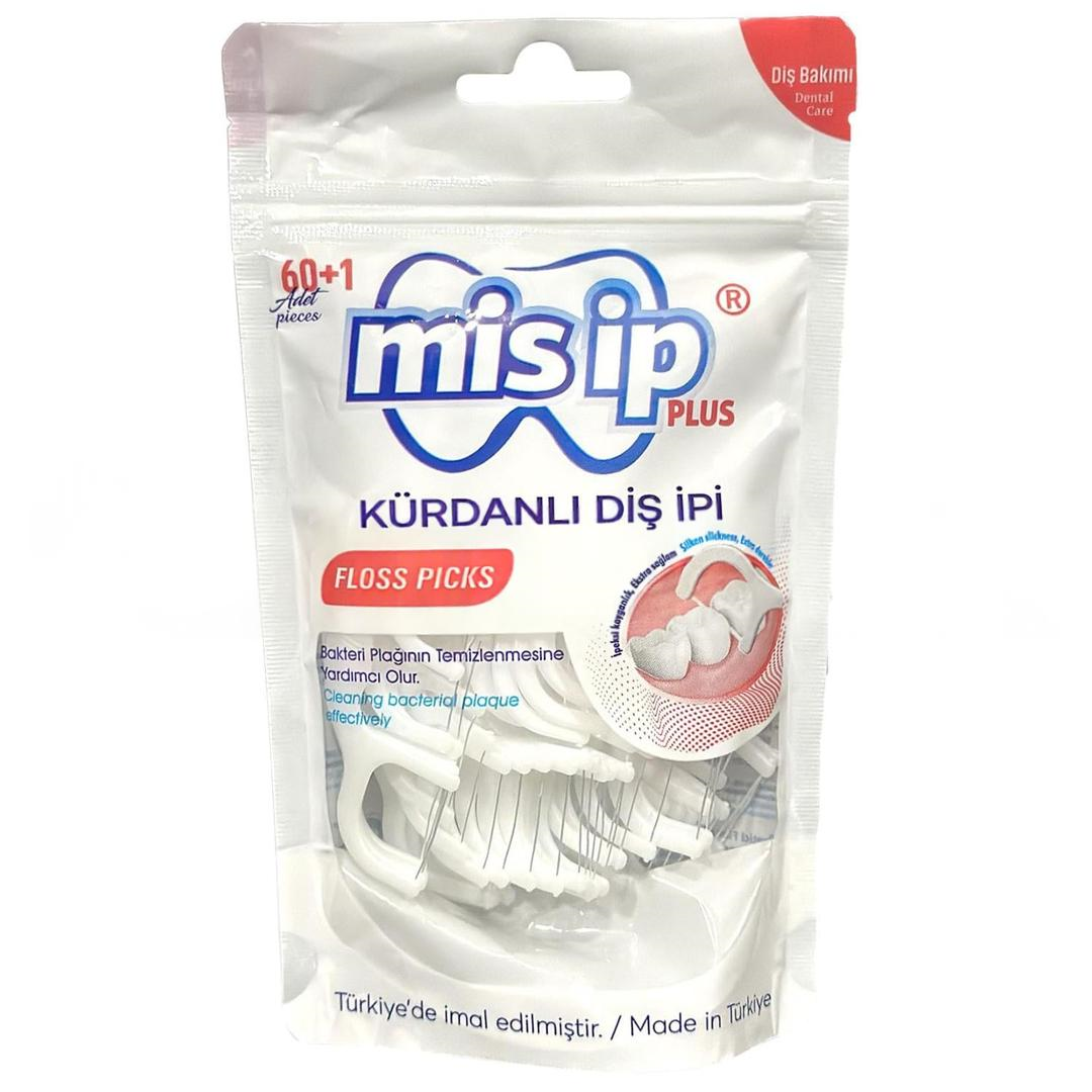 Misip Kürdanlı Diş İpi Plus 60+1