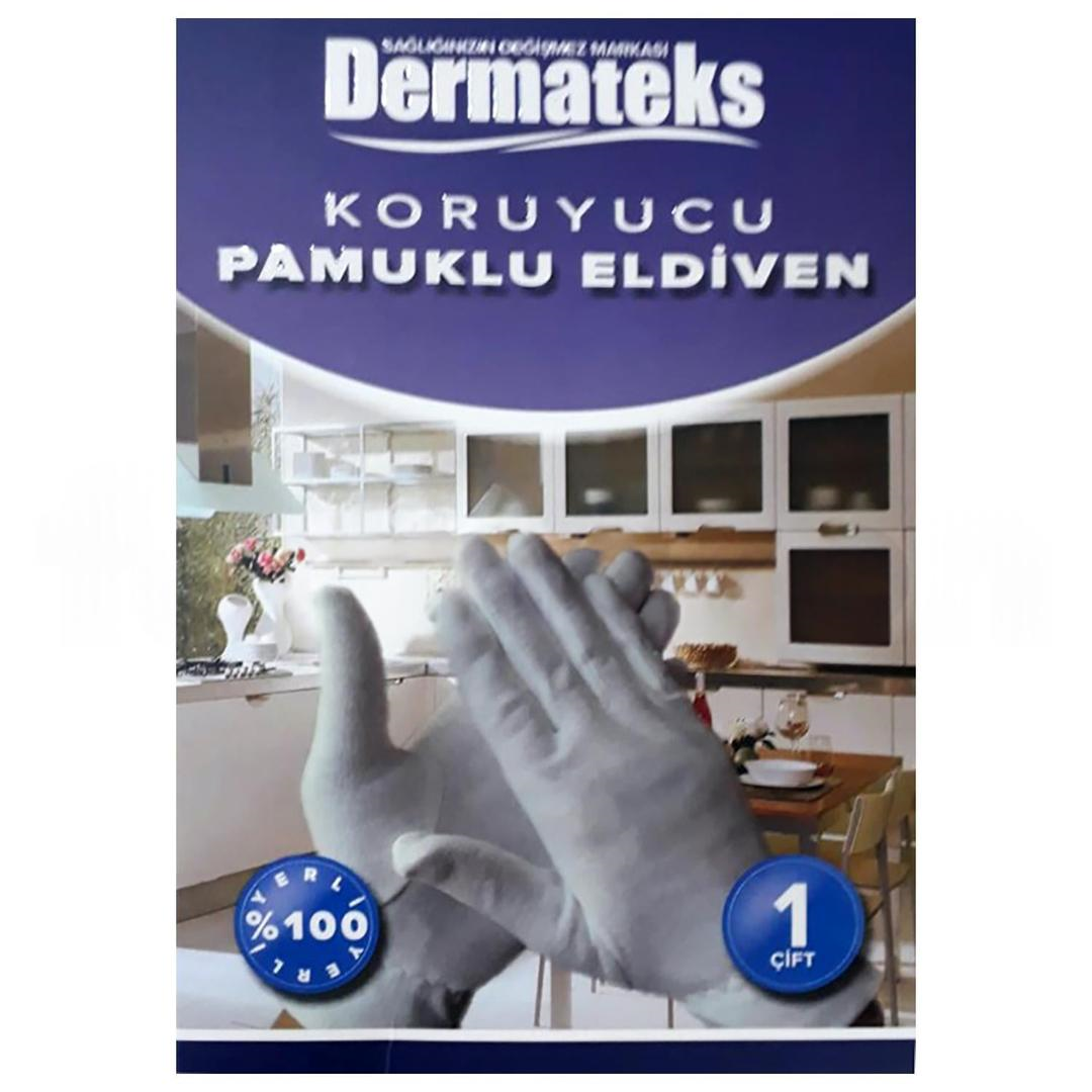 Dermateks Koruyucu Pamuklu Egzama Eldiveni - Medium