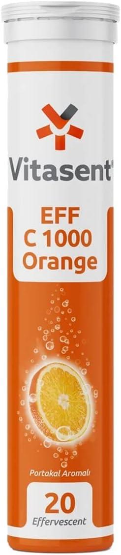 Vitasent Vitamin C 1000 Mg Efervesan 20 Tablet