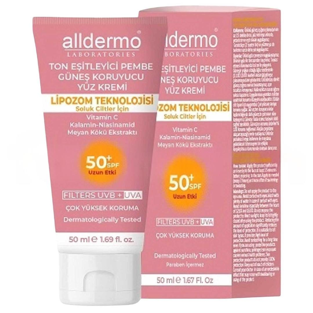 Alldermo Ton Eşitleyici Krem SPF50 50 ml