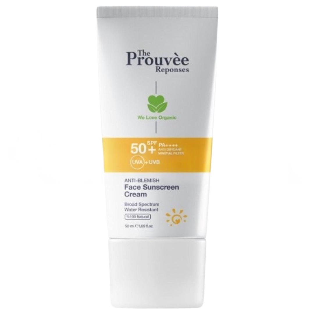 The Prouvée Réponses %100 Doğal Leke Karşıtı Yüz Güneş Kremi 40 ml