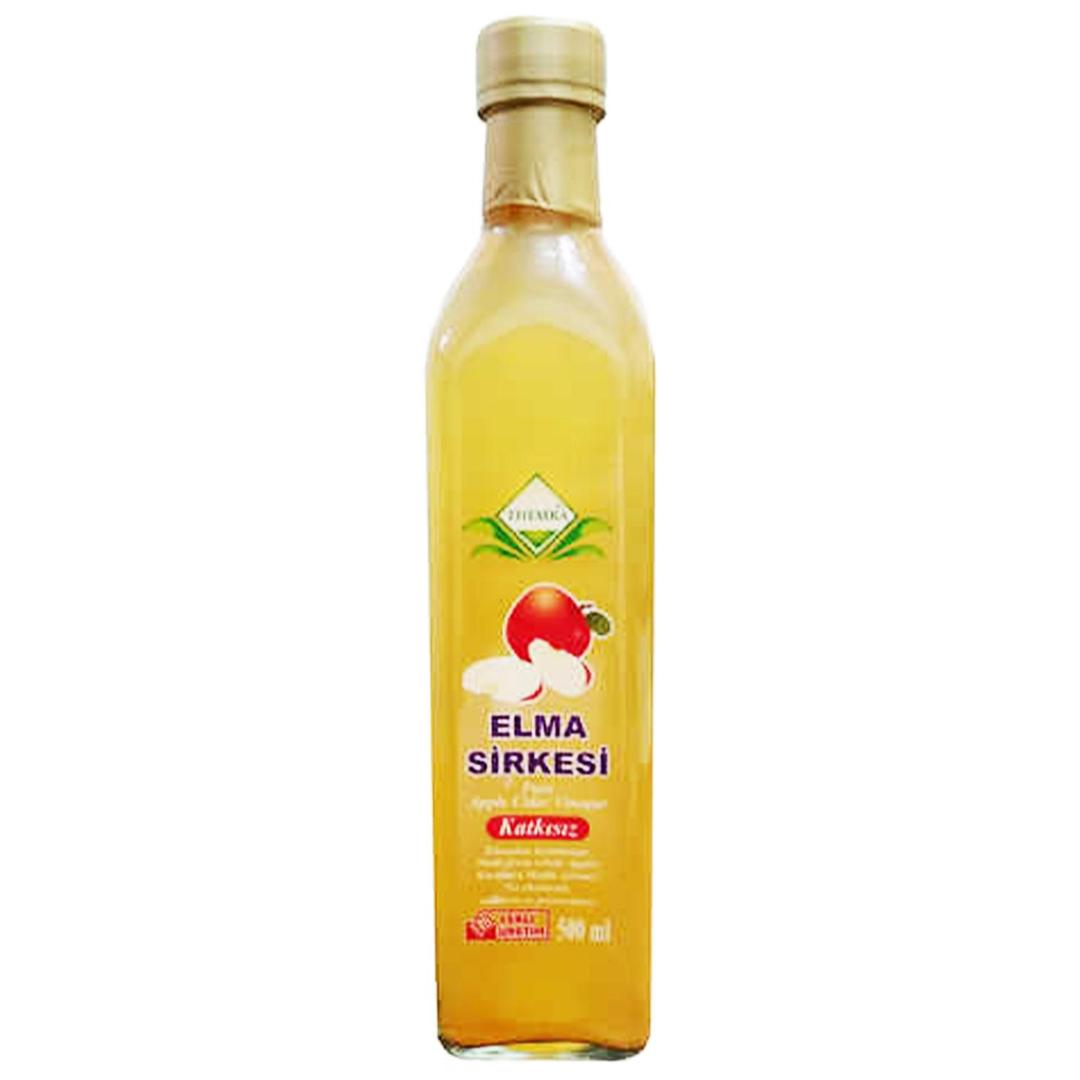 Themra Elma Sirkesi Cam Şişe 500 ml