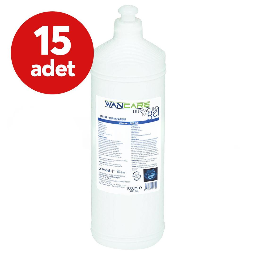 Wancare Ultrason Jeli 1 lt - 15 Adet