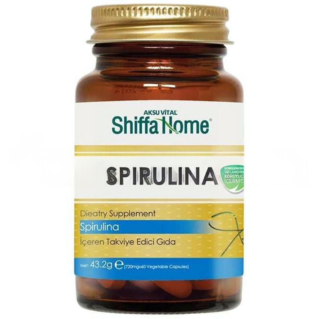Shiffa Home Spirulina 60 Kapsül