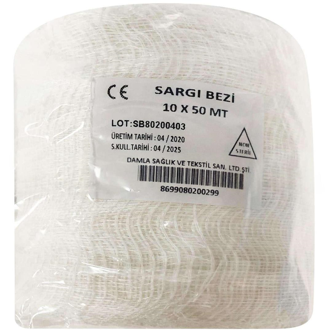 Damla Sağlık Elastik Sargı Bezi 10 cm x 50 m