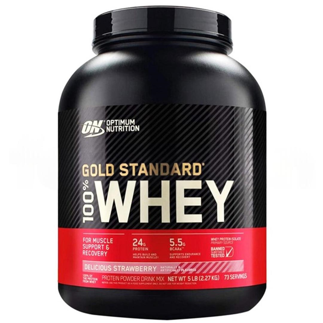 Optimum Nutrition Gold Standard Whey Protein Çilek 2,27 kg