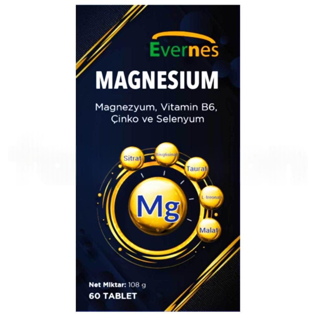 Evernes Magnesium 60 Tablet