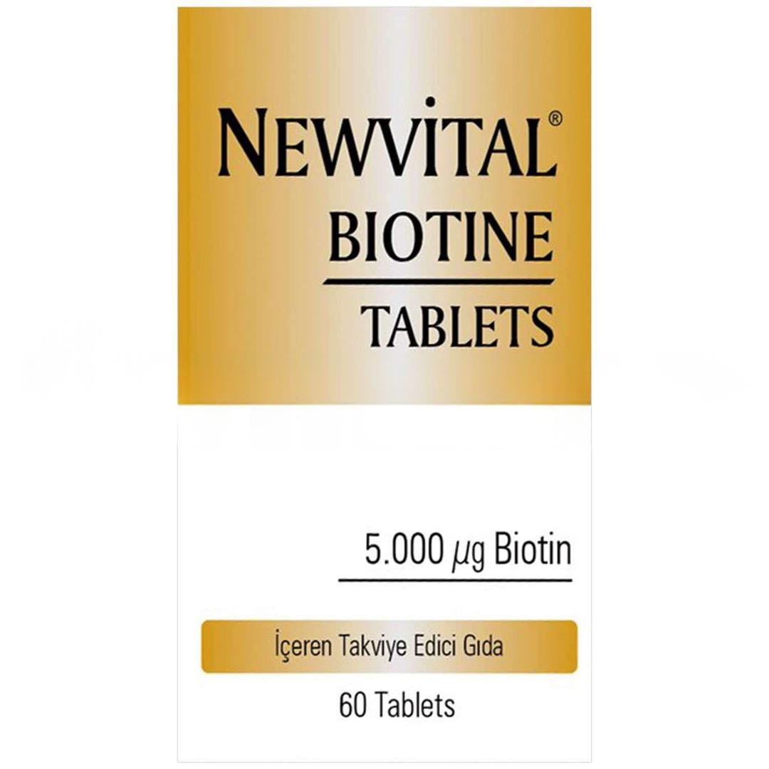 Newvital Biotine 5000 mcg 60 Tablet