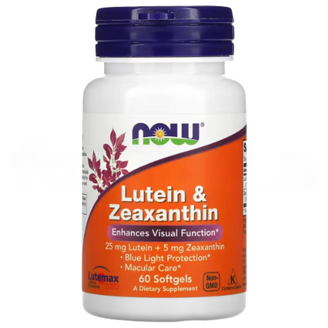 Now Foods Lutein Zeaxanthin 60 Softgels - İthal