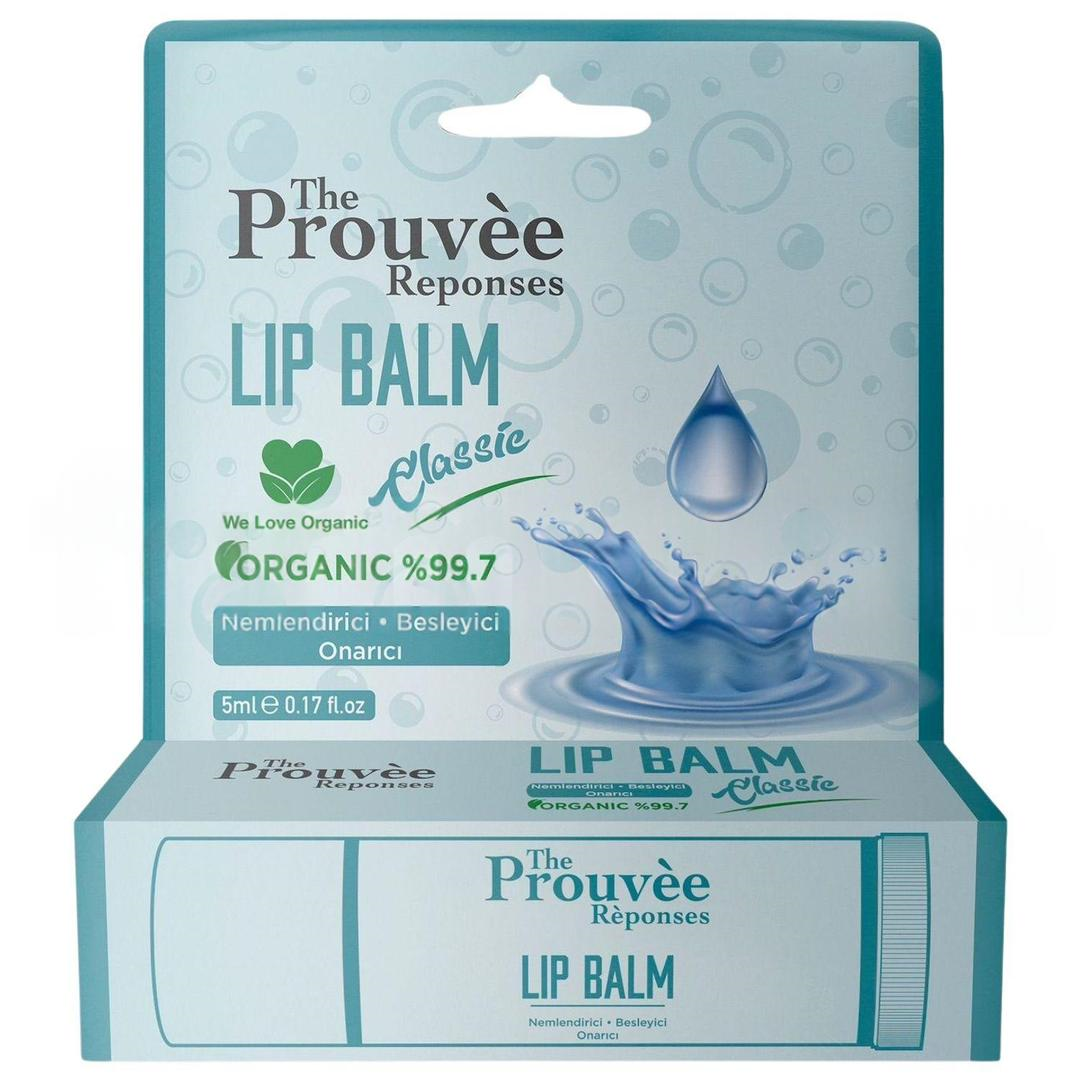 The Prouvée Réponses Organik Dudak Lip Balm Klasik 5 ml