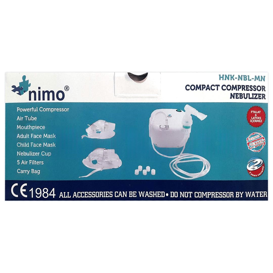 Nimo Kompresörlü Mini Nebülizatör - Eski Ambalaj