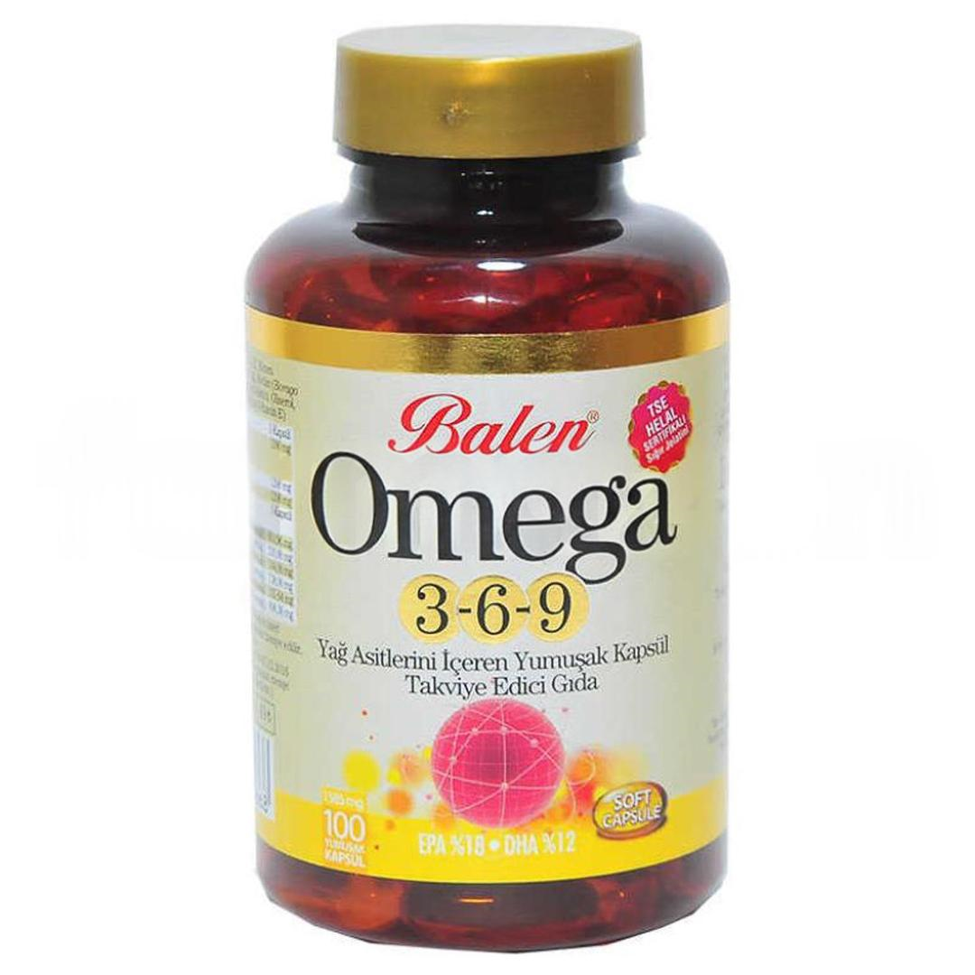 Balen Omega 3-6-9 1585 mg 100 Softgel