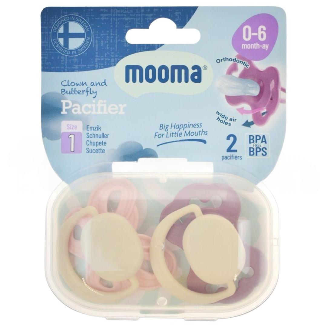 Mooma Pacifier Palyaço ve Kelebek Emzik No:1