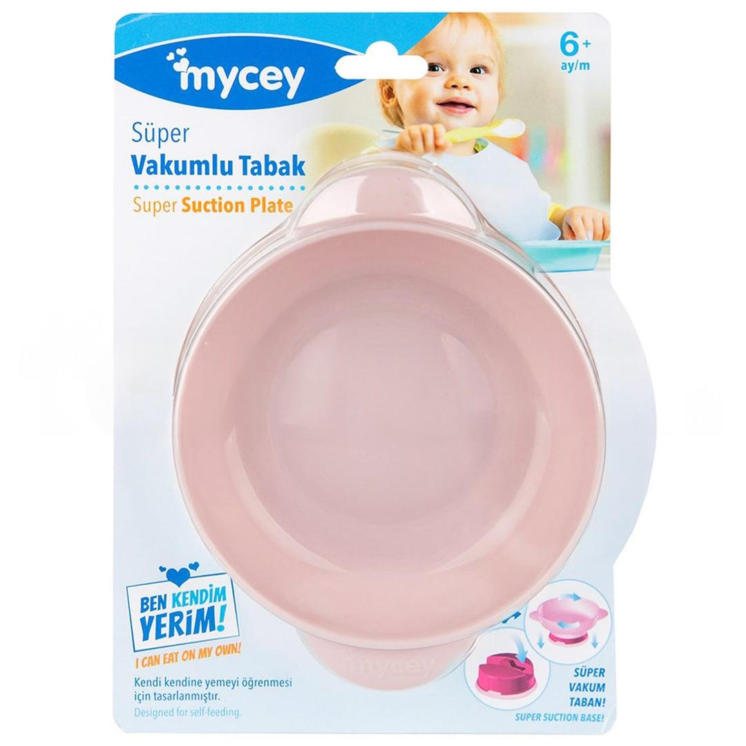 Mycey Süper Vakumlu Tabak Pembe
