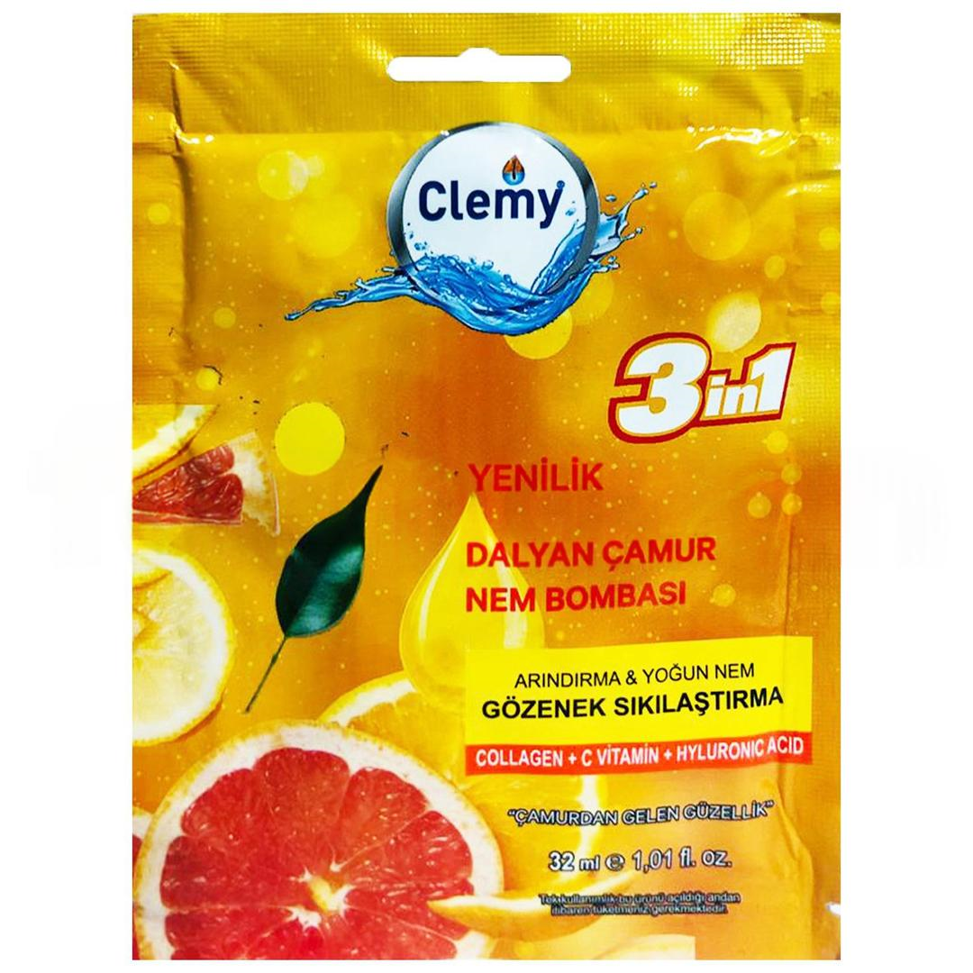 Clemy Dalyan Çamuru Collagen + C Vitamini 32 ml