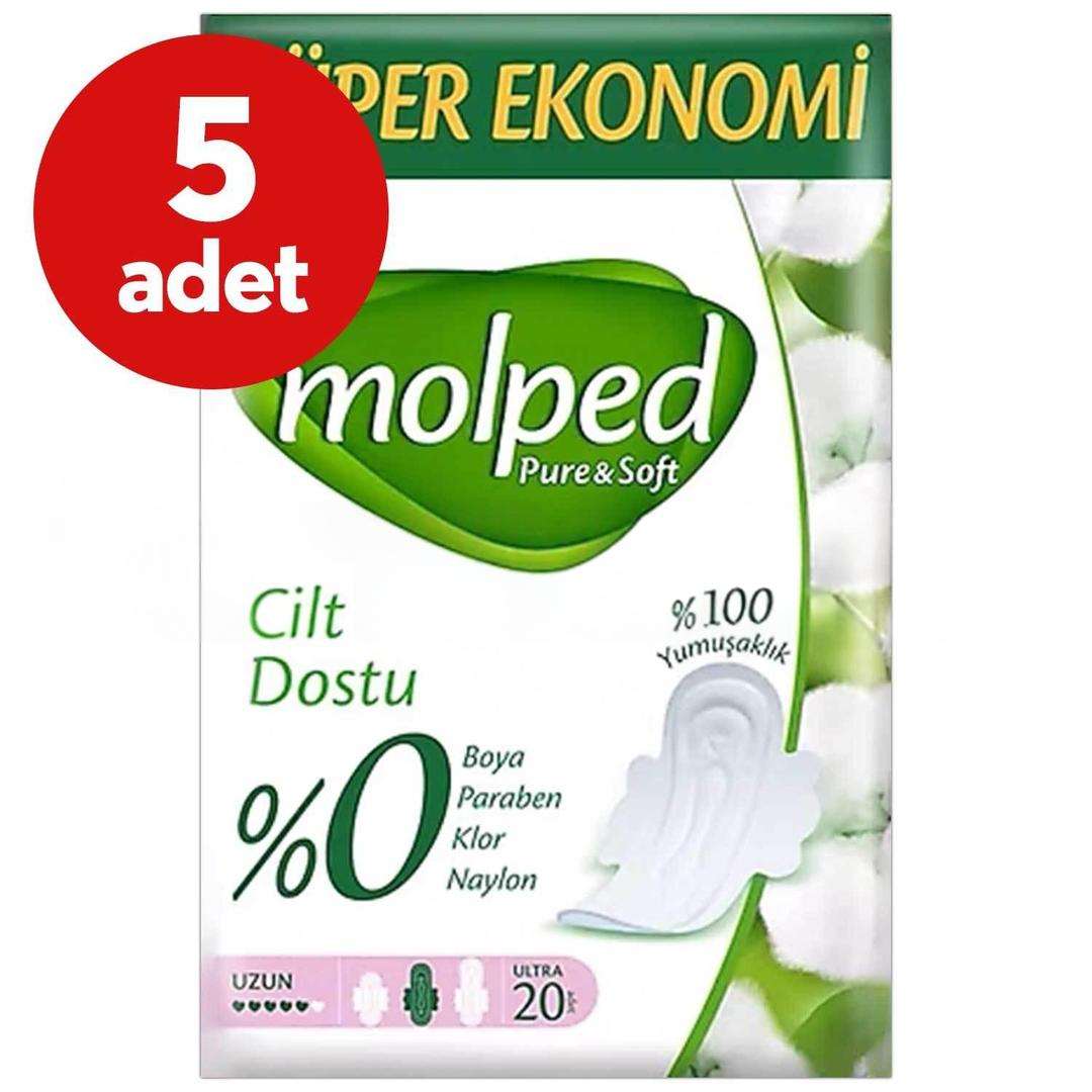 Molped Pure & Soft Uzun 20'li - 5 Adet
