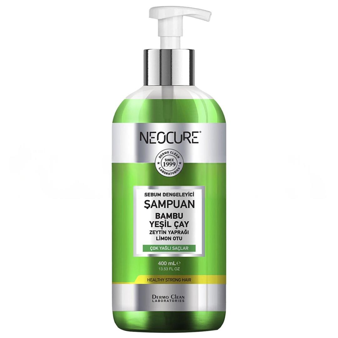 Neocure Bambu Yeşilçay Yağlı ve Kepekli Saçlar İçin Şampuan 400 ml