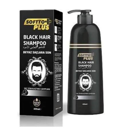 SOFTTO PLUS BLACK HAIR SHAMPOO 350ML
