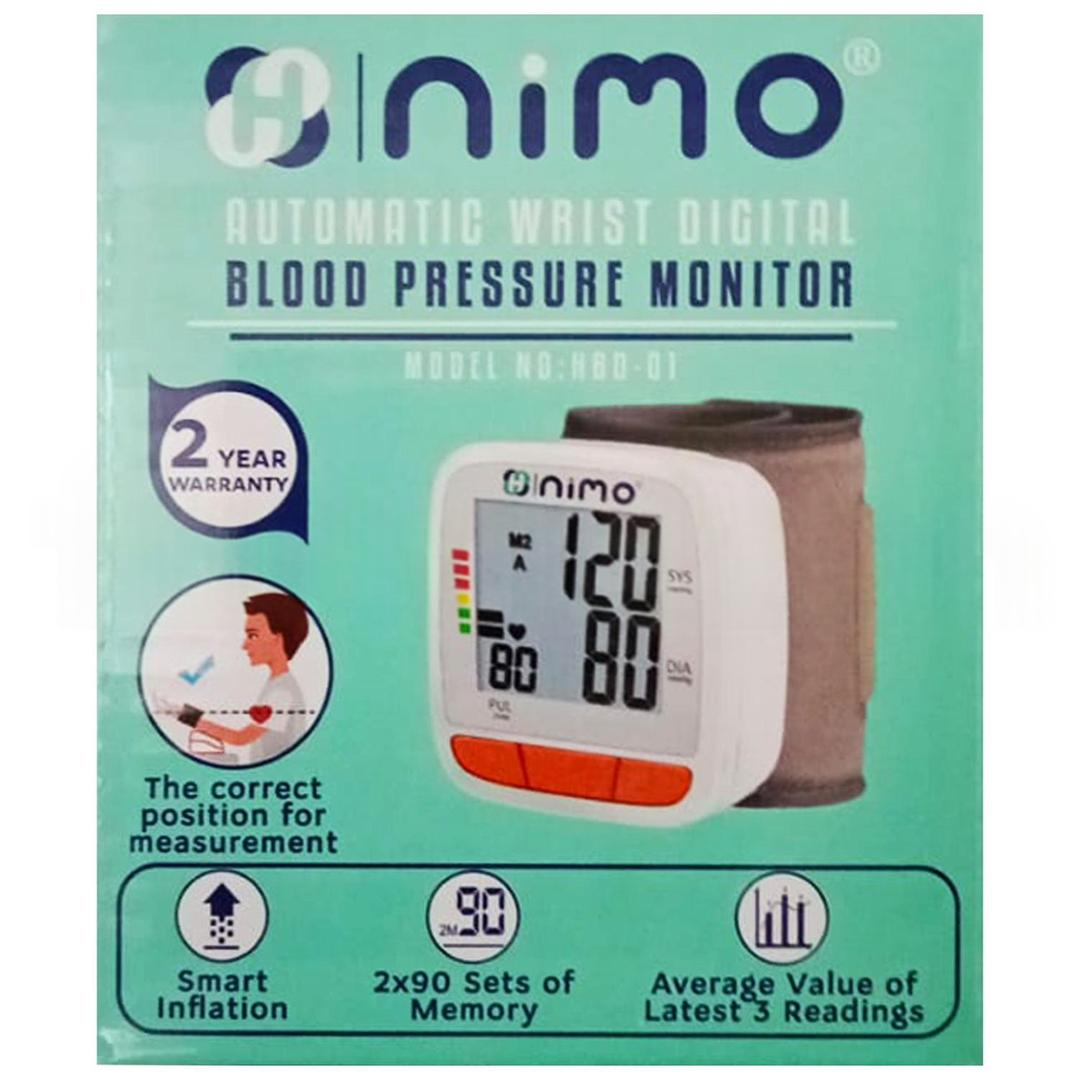 Nimo HBD-01 Otomatik Bilekten Ölçer Dijital Tansiyon Aleti
