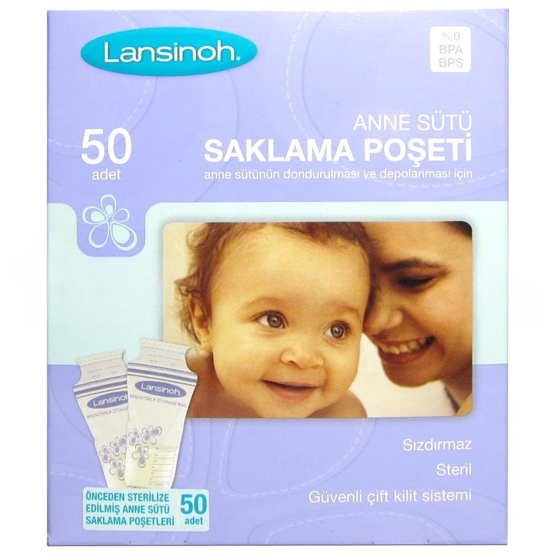 Lansinoh Süt Saklama Poşeti 50'li