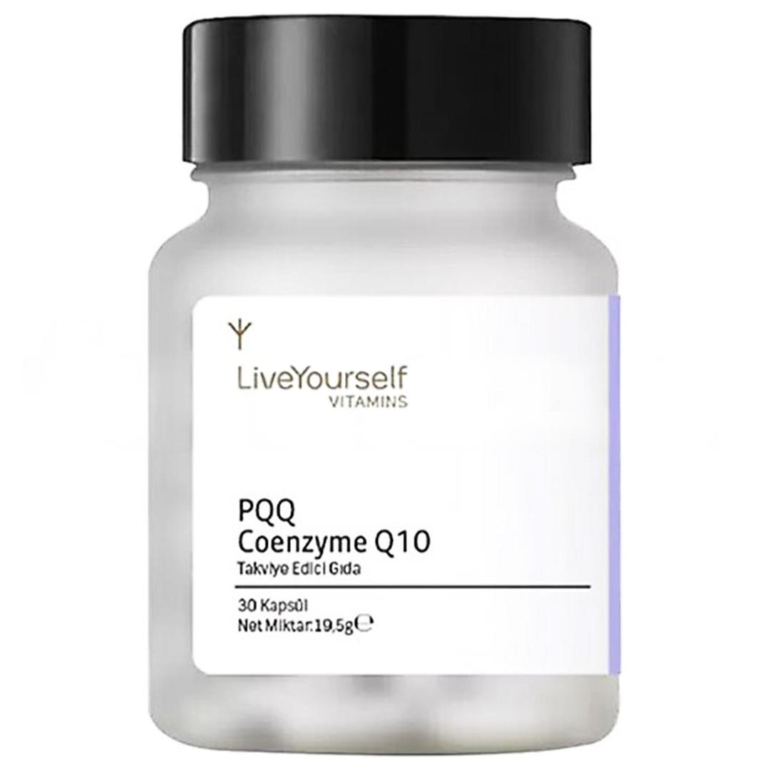 Live Yourself PQQ Coenzyme Q10 Takviye Edici Gıda 30 Kapsül