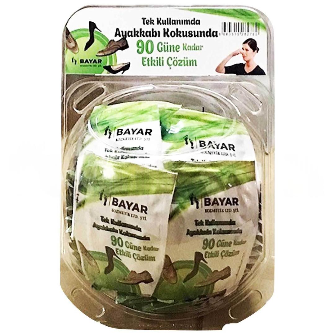 Bayar Ayak Koku Önleyici Toz 10 gr - 50'li Fanus