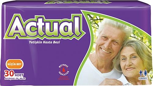 Actual Small 30'lu Yetişkin Hasta Bezi