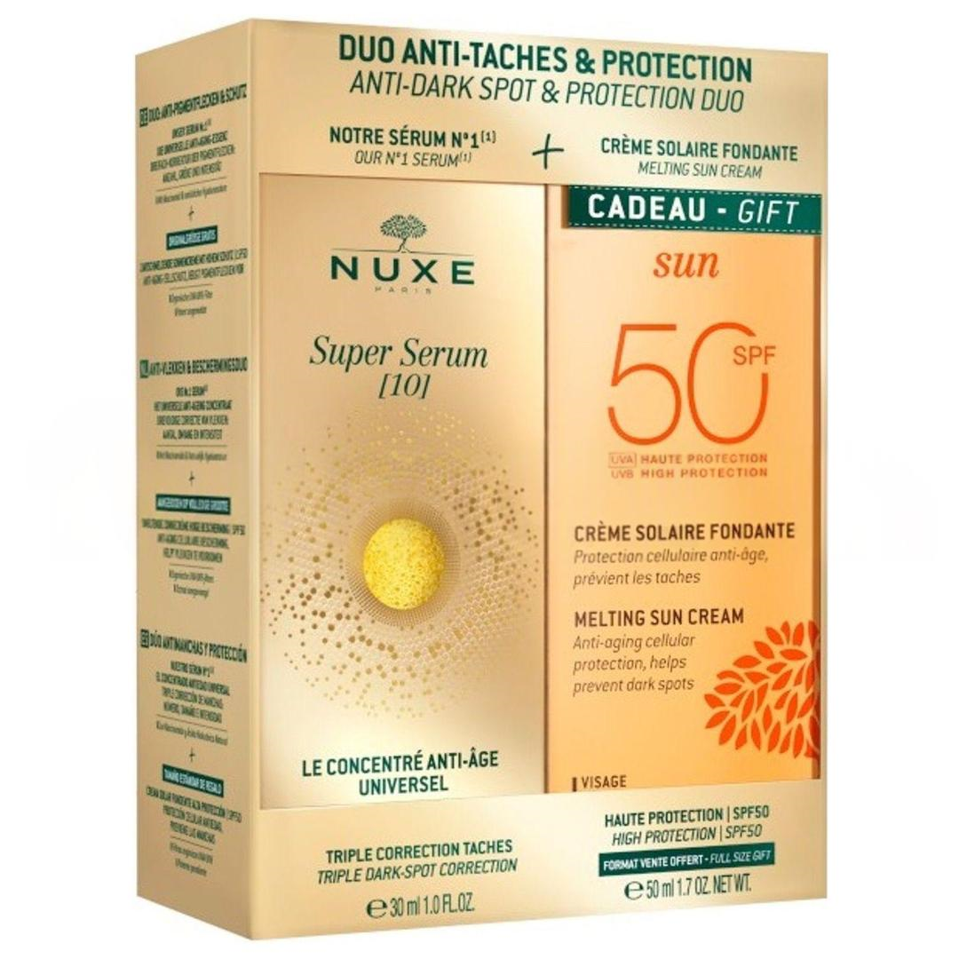 Nuxe Koyu Leke Karşıtı ve Koruyucu Bakım İkilisi - Super Serum10 30 ml + Face Cream SPF50 50 ml