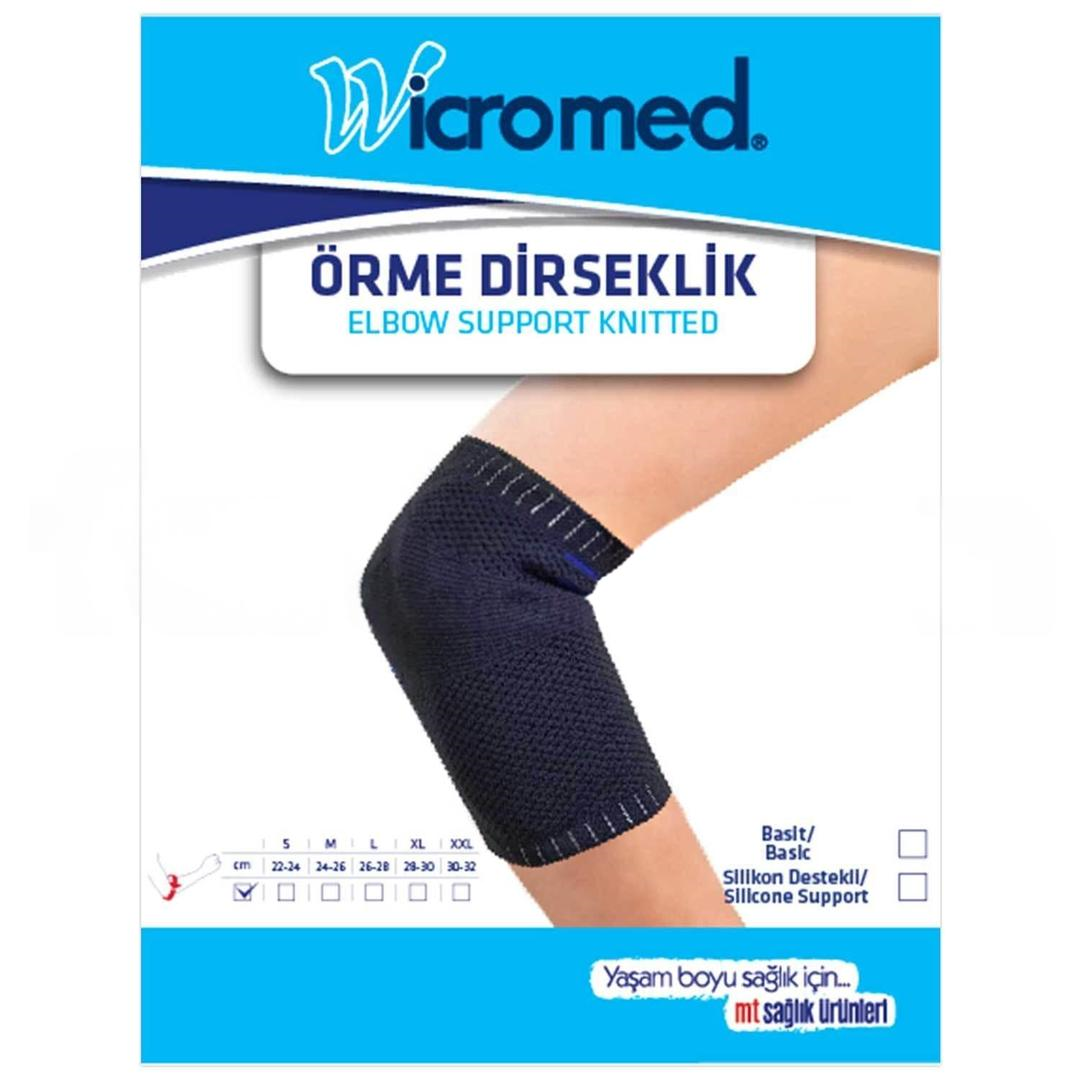Wicromed Örgü Dirseklik Düz xxLarge