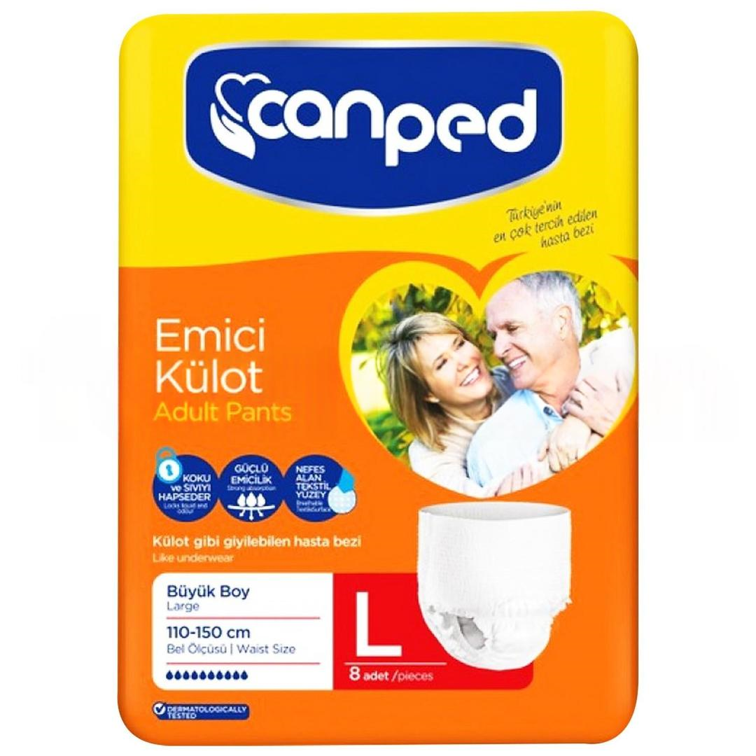 Canped Emici Külot Large 8'li