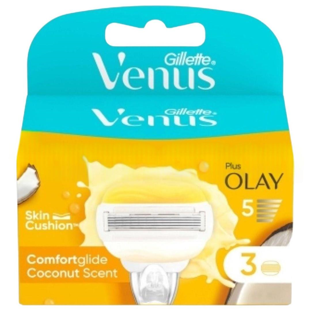 Gillette Venüs Comfortglide Olay Kadın Tıraş Makinesi 3'lü Yedek Başlık